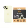PanzerGlass ® Hoops® Kamera-Linsenschutz Gelb iPhone 15 | 15 Plus