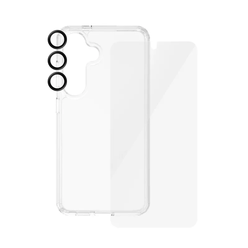 PanzerGlass ® 3-in-1 Bundle Samsung Galaxy S24 | Ultra-Wide Fit mit EasyAligner