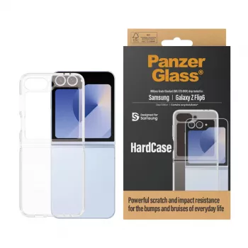 PanzerGlass ® HardCase Transparent Samsung Galaxy Z Flip6, Hülle, Samsung, Samsung - Galaxy Z Flip6, Transparent