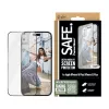 PanzerGlass SAFE. by ® Displayschutz mit schwarzem Rahmen iPhone 16 Plus | 15 Plus | Ultra-Wide Fit