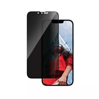 PanzerGlass ® Privacy Screen Protector iPhone 17e | 16e | 14 | 13 | 13 Pro | Ultra-Wide Fit