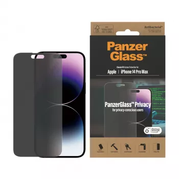 PanzerGlass ® Privacy Screen Protector iPhone 14 Pro Max | Classic Fit