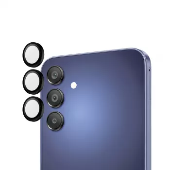 PanzerGlass ® Hoops® Kameralinsenschutz Schwarz Samsung Galaxy A16 | A16 5G