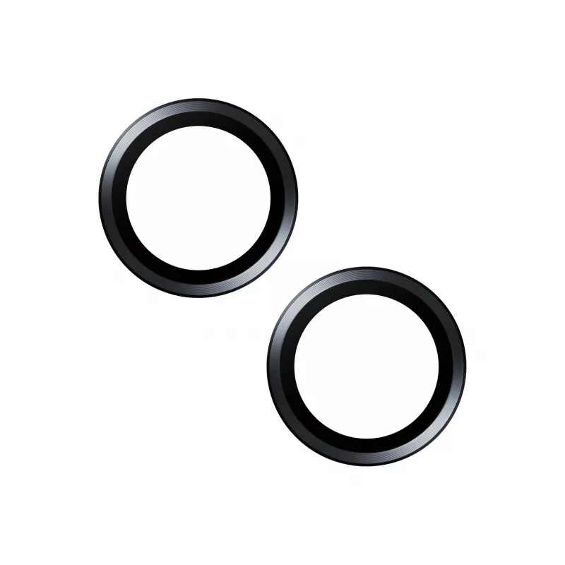 PanzerGlass ® Hoops® Kameraobjektiv-Schutzglas Schwarz iPhone 15 | 15 Plus