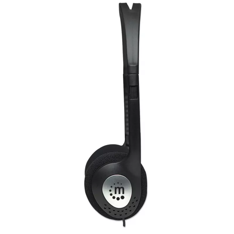Kopfhörer MANHATTAN Stereo 3.5mm schwarz