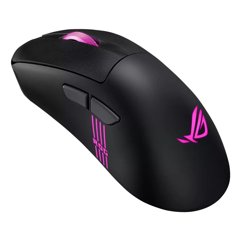 ASUS ROG Keris II Origin BLK Maus Gaming Rechtshänder RF Wireless + Bluetooth + USB Typ-A Optisch 42000 DPI