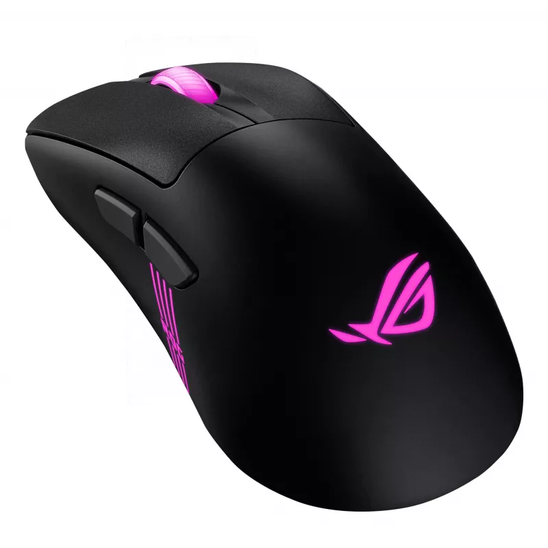 ASUS ROG Keris II Origin BLK Maus Gaming Rechtshänder RF Wireless + Bluetooth + USB Typ-A Optisch 42000 DPI