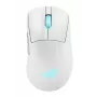 ASUS ROG Keris II Origin WHT Maus Gaming Rechtshänder RF Wireless + Bluetooth + USB Typ-A Optisch 42000 DPI