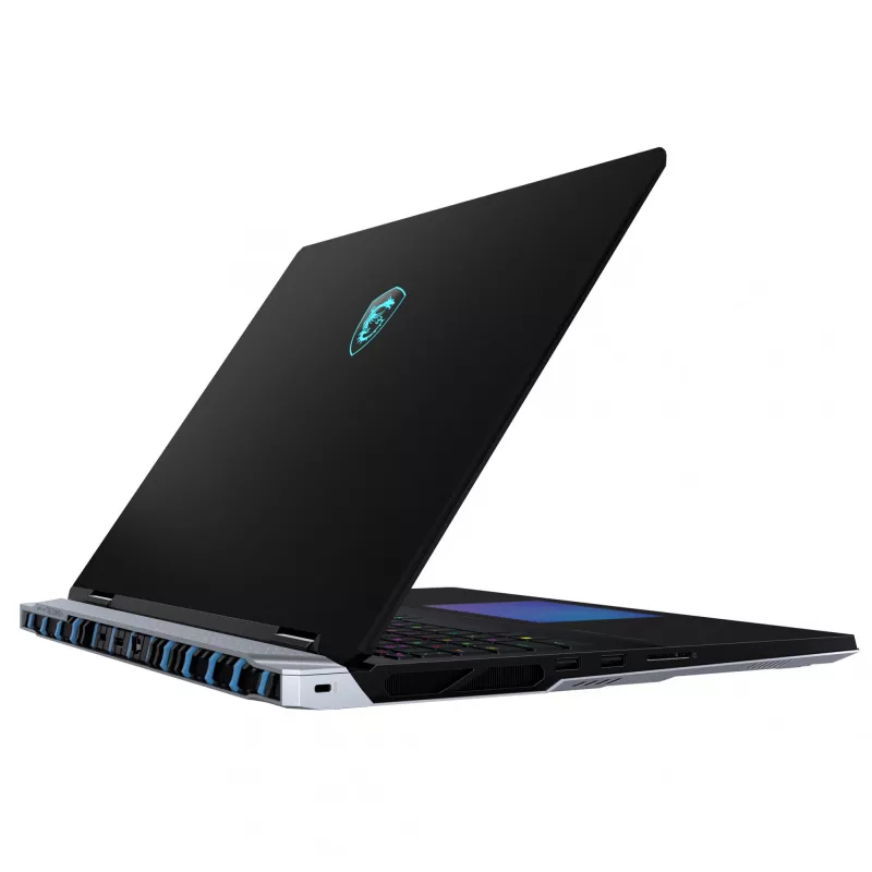 MSI Titan 18 HX AI A2XWIG-073 Laptop Intel Core Ultra 9 285HX 45,7 cm (18 Zoll) UHD+ 64 GB DDR5-SDRAM 6 TB SSD NVIDIA GeForce RTX 5080 Wi-Fi 7 (802.11be) Windows 11 Pro Schwarz