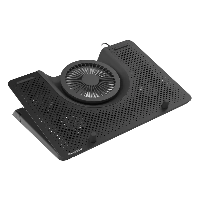 GENESIS Oxid 550 Laptop-Kühlpad 43,9 cm (17,3 Zoll) 2800 U/min Schwarz