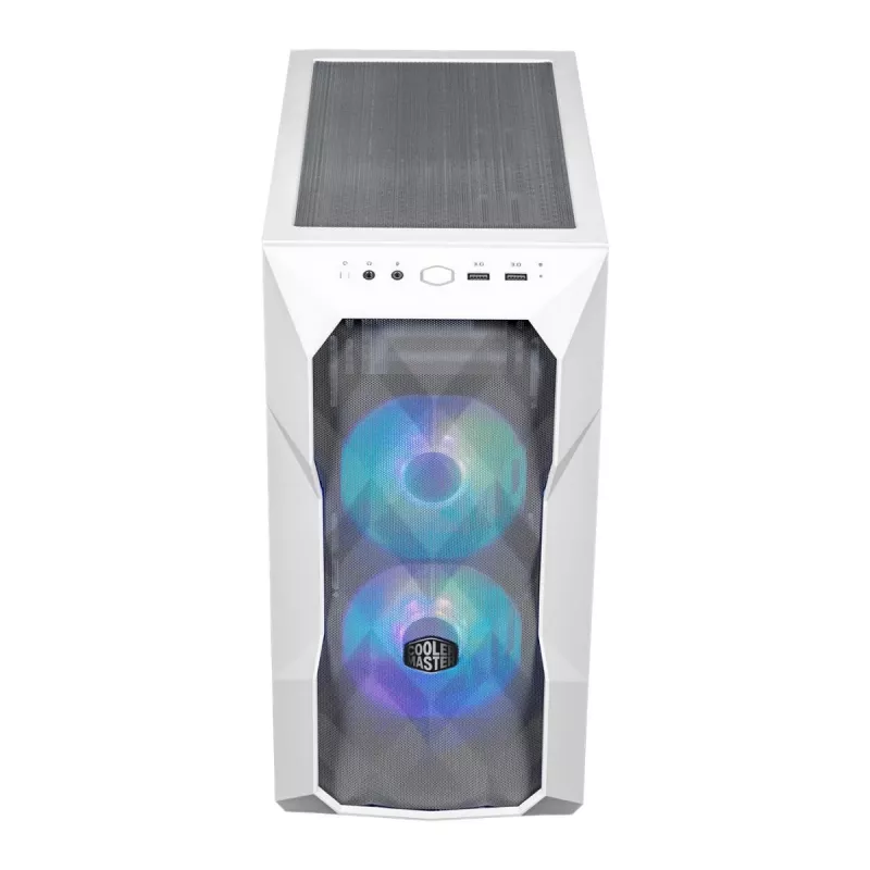 COOLER MASTER CPU Gehäuse Masterbox TD300 Mesh Mid Tower Weiß