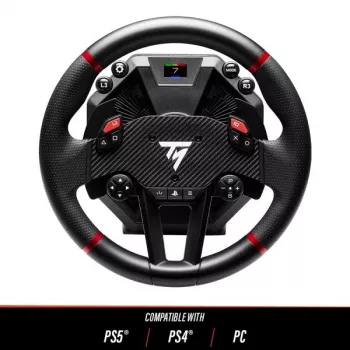 Thrustmaster T598 Schwarz, Rot USB Lenkrad + Pedale Analog / Digital PC, PlayStation 4, PlayStation 5