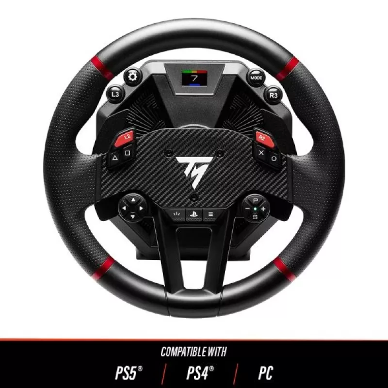 Thrustmaster T598 Schwarz, Rot USB Lenkrad + Pedale Analog / Digital PC, PlayStation 4, PlayStation 5