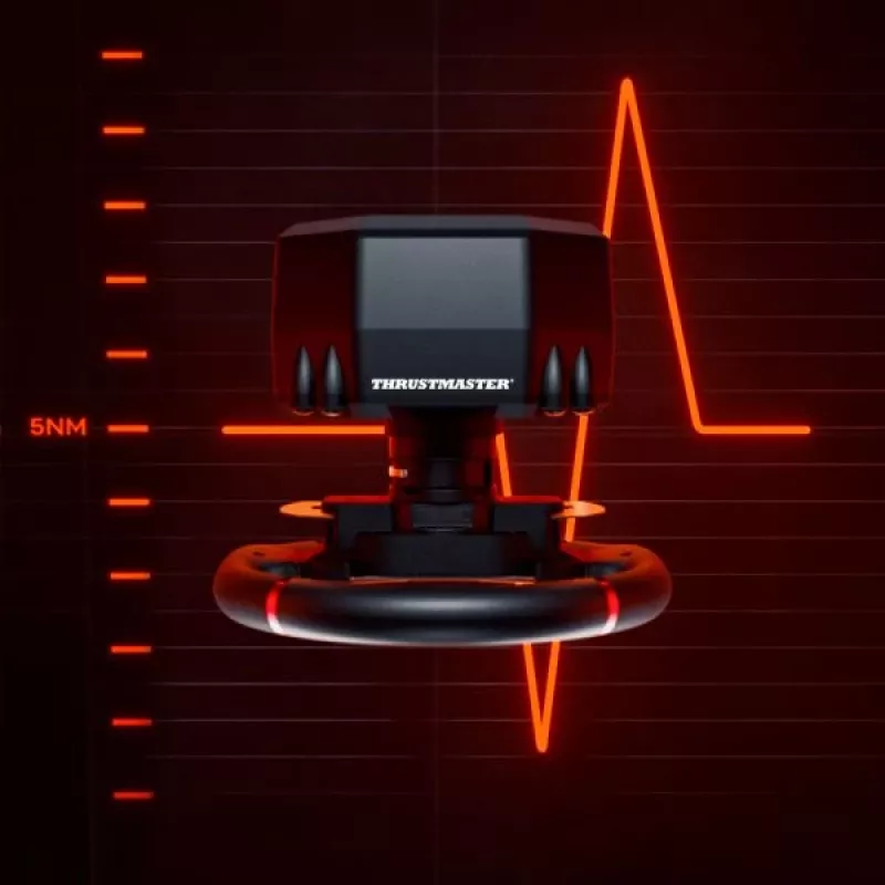Thrustmaster T598 Schwarz, Rot USB Lenkrad + Pedale Analog / Digital PC, PlayStation 4, PlayStation 5