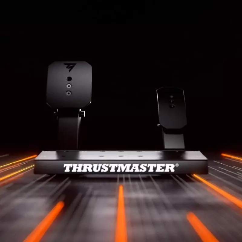 Thrustmaster T598 Schwarz, Rot USB Lenkrad + Pedale Analog / Digital PC, PlayStation 4, PlayStation 5