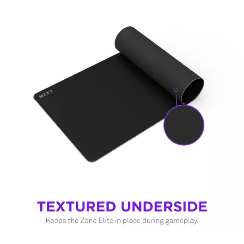 NZXT Zone Elite Mauspad - Large - 400x400mm - Schwarz