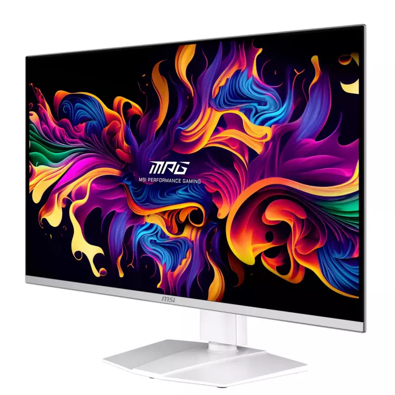 MSI MPG 321URXWDE QD-OLED Computermonitor 80 cm (31,5 Zoll) 3840 x 2160 Pixel 4K Ultra HD Weiß