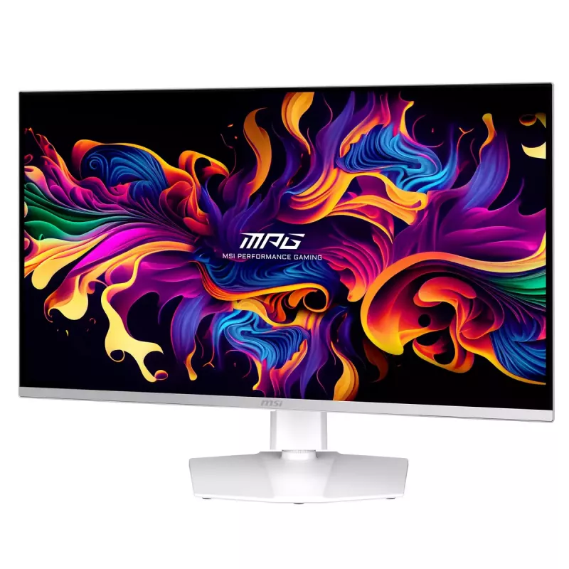MSI MPG 321URXWDE QD-OLED Computermonitor 80 cm (31,5 Zoll) 3840 x 2160 Pixel 4K Ultra HD Weiß