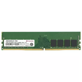 TRANSCEND 16GB Jetram DDR4 3200MHz U-DIMM 1rx8 2gx8 CL22 1.2v
