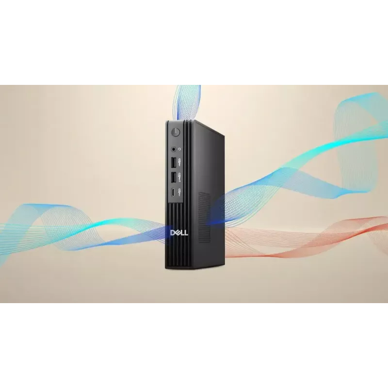 DELL Pro QBM1250 Plus Intel Core Ultra 7 265 16 GB DDR5-SDRAM 512 GB SSD Windows 11 Pro Micro PC Mini PC Schwarz