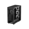 PC-Gehäuse DeepCool MATREXX 55 MESH V4 C Midi Tower Schwarz — ATX, Temperiertes Glas, Front-Mesh, USB-C