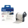 Brother Clear Continuous Film Tape, Schwarz auf transparent, DK, Transparent, Direktthermo, China, 5 Jahr(e)