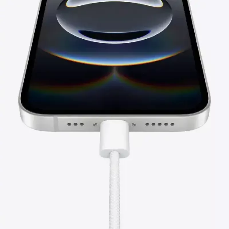 Smartphone Apple iPhone 16e — 6,1 Zoll (15,5 cm) Display, A18, 512 GB, Dual SIM, 5G, 48 MP Rückkamera, Weiß