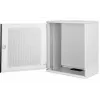 DIGITUS 12U Wandmontageschrank, SOHO, unmontiert 595x540x400 mm, perforierte Fronttür, grau