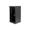 DIGITUS Netzwerk-Bundle, 10 Zoll, inkl. 12U Schrank, schwarz und verschiedene