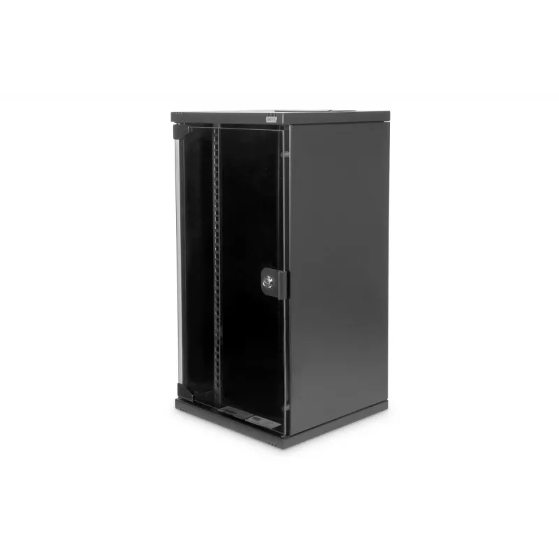 DIGITUS Netzwerk-Bundle, 10 Zoll, inkl. 12U Schrank, schwarz und verschiedene