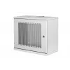 DIGITUS 9U Wandmontageschrank - SOHO unmontiert 460x540x400 mm perforierte Vordertür grau