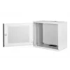DIGITUS 9U Wandmontageschrank - SOHO unmontiert 460x540x400 mm perforierte Vordertür grau