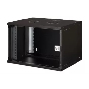 DIGITUS SOHO PRO Wandmontagegehäuse - 19 Zoll 7HE - 370 x 540 x 400 mm schwarz