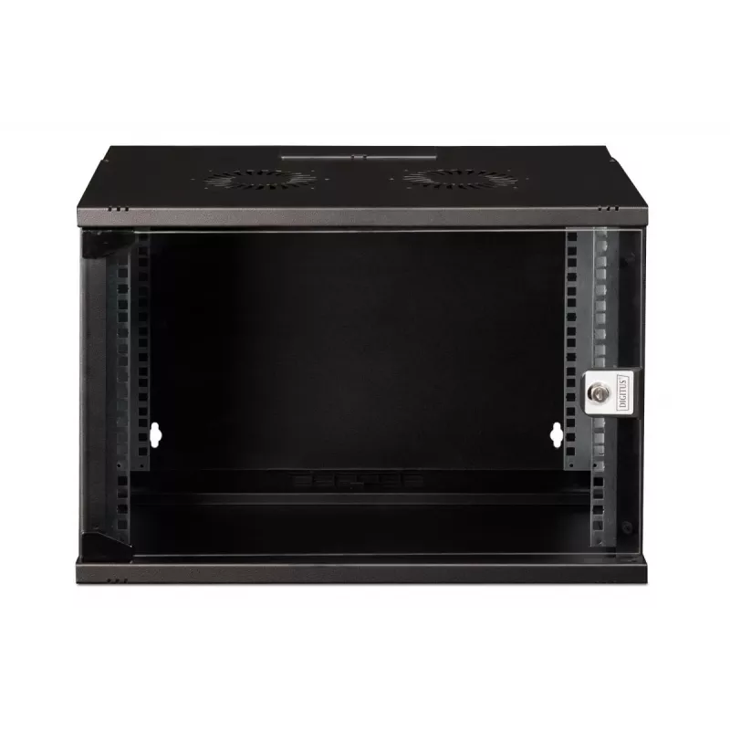 DIGITUS SOHO PRO Wandmontagegehäuse - 19 Zoll 7HE - 370 x 540 x 400 mm schwarz