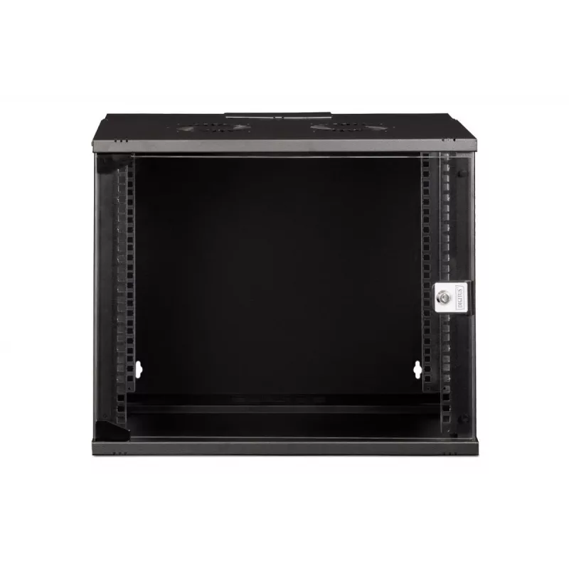 DIGITUS 19Zoll 9HE Wandmontagegehäuse - SOHO PRO 460 x 540 x 400mm schwarz
