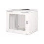 DIGITUS 19 Zoll 9U Wandgehäuse SOHO Pro perforierte Tür 460 x 540 x 400 mm unmontiert grau