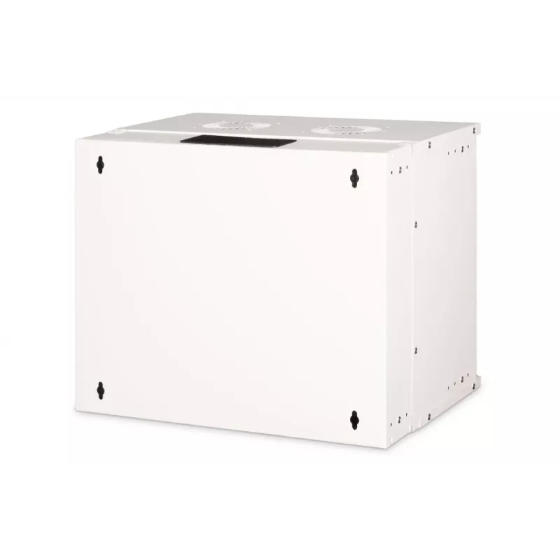 DIGITUS 19 Zoll 9U Wandgehäuse SOHO Pro perforierte Tür 460 x 540 x 400 mm unmontiert grau