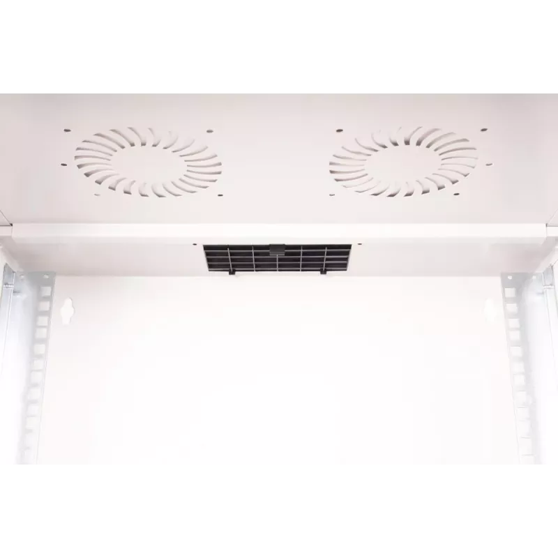 DIGITUS 19 Zoll 9U Wandgehäuse SOHO Pro perforierte Tür 460 x 540 x 400 mm unmontiert grau