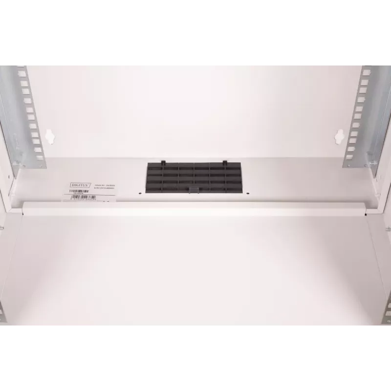 DIGITUS 19 Zoll 12U Wandmontageschrank SOHO Pro perforierte Tür 595 x 540 x 400mm unmontiert gr