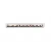 DIGITUS Patch Panel, CAT6A geschirmt, 1U, 24-Port, 8P8C, schwarz RAL 9005, 483