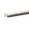 DIGITUS Patch Panel, CAT6A geschirmt, 1U, 24-Port, 8P8C, schwarz RAL 9005, 483