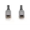 DIGITUS USB Type-C auf USB Type-C AOC Hybrid-Glasfaserkabel 4K@60Hz USB 3.1 Gen 1, 20 m