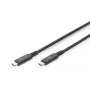 DIGITUS USB 4.0 Verbindungskabel Typ-C auf Typ-C max. Auflösung 8K 30Hz PD3.0 40Gbit/s 1m