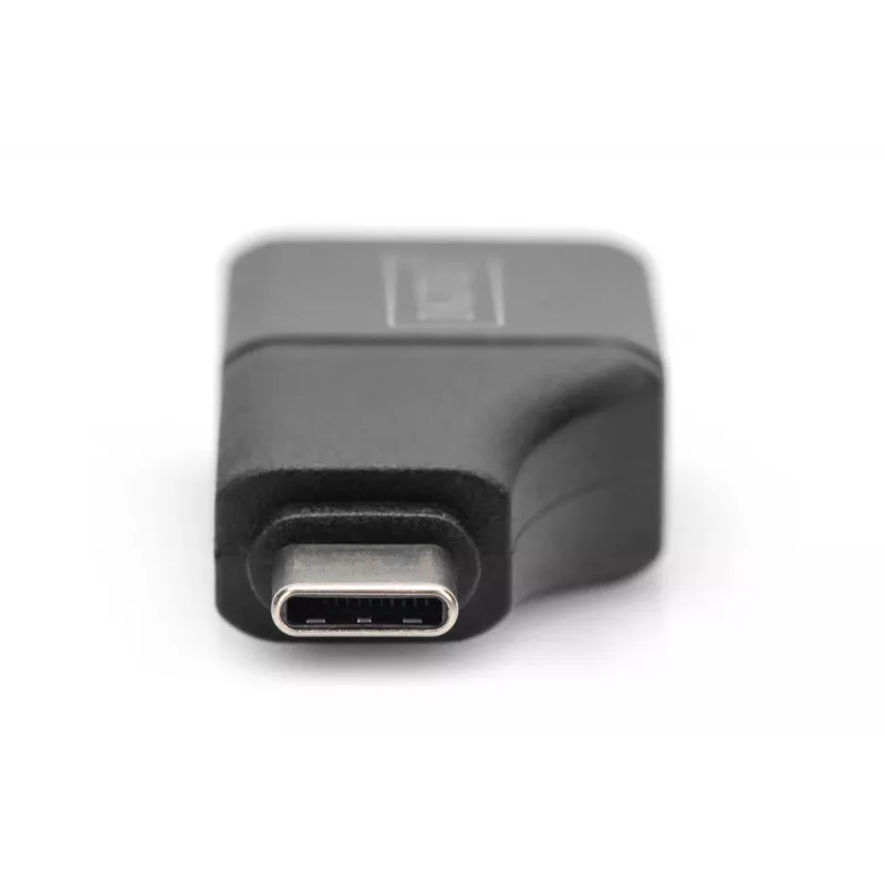 Digitus 4K USB Adapter USB-C auf HDMI-A Schwarz Aluminium