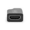 Digitus 4K USB Adapter USB-C auf HDMI-A Schwarz Aluminium