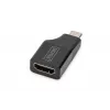 Digitus 4K USB Adapter USB-C auf HDMI-A Schwarz Aluminium