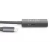 DIGITUS Aktives USB-C-Verlängerungskabel – 5G USB 3.2 Gen1 USB-C – USB-A (M/F) – 5 m