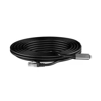 DIGITUS USB-C 3.2 Gen1 - RJ45 Ethernet-Kabel - CAT6a S/FTP Schwarz - 3 m
