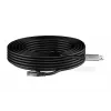 DIGITUS USB 3.2 Gen1 - RJ45 Ethernet-Kabel - CAT6a S/FTP Schwarz - 15m