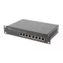 DIGITUS 8 Port Gigabit PoE Switch 10 inch 8x10/100/1000Mbps RJ45 PoE 96W